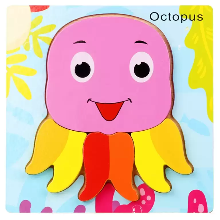 Un pulpo de colores